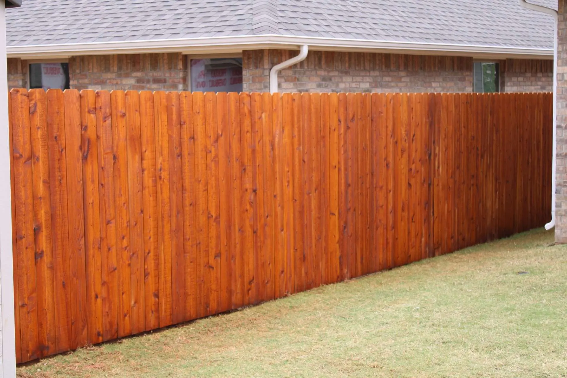 cedar fence stain this fence is beautiful which illustrates one of the pros of fence staining.