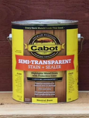 IMG_0924 a can of cabot semi-transparent stain that is about to be reviewed