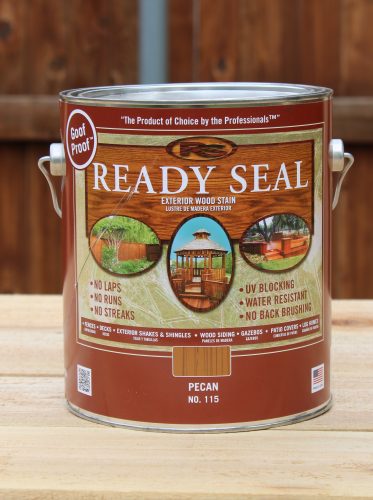 Ready Seal Can close image of a ready seal stain can close up