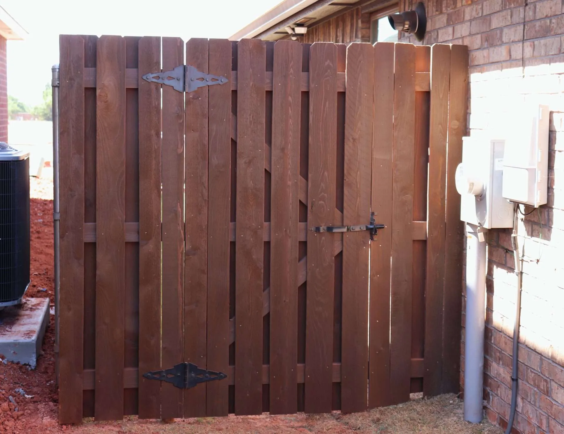 coffee brown fence